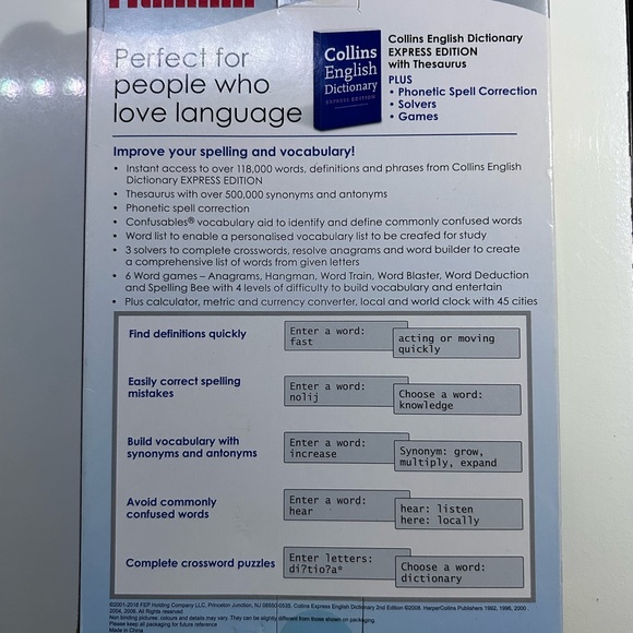 Franklin Collins English Dictionary - Picture 7 of 8